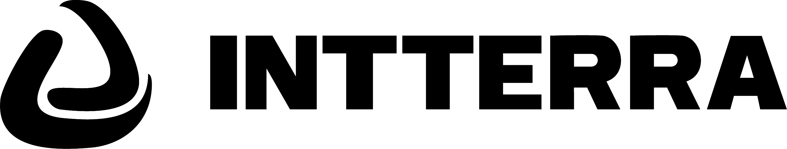 Interra Logo in Black